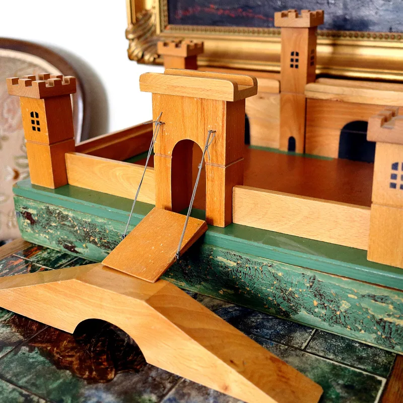 Wooden Building Blocks — 50 Piece