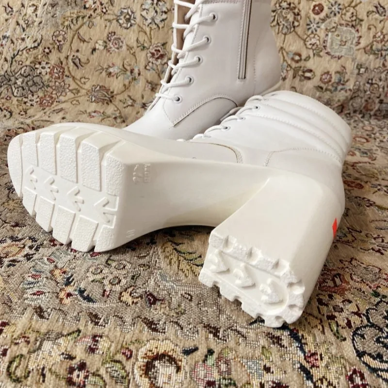 Leather Ankle Boot — Tan