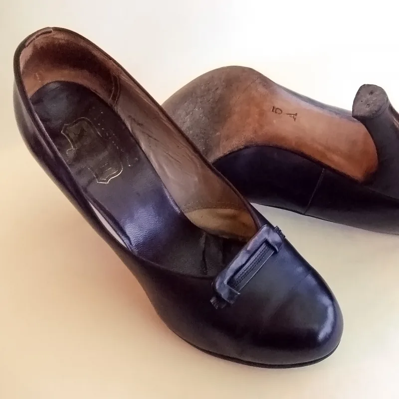 Felted Wool House Shoe — Grey