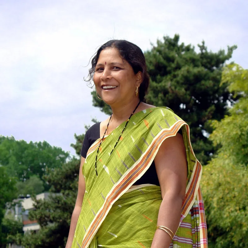 Banarasi Silk Sari — Deep Maroon